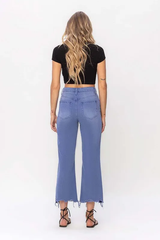 90"s Vintage Crop Flare Jeans