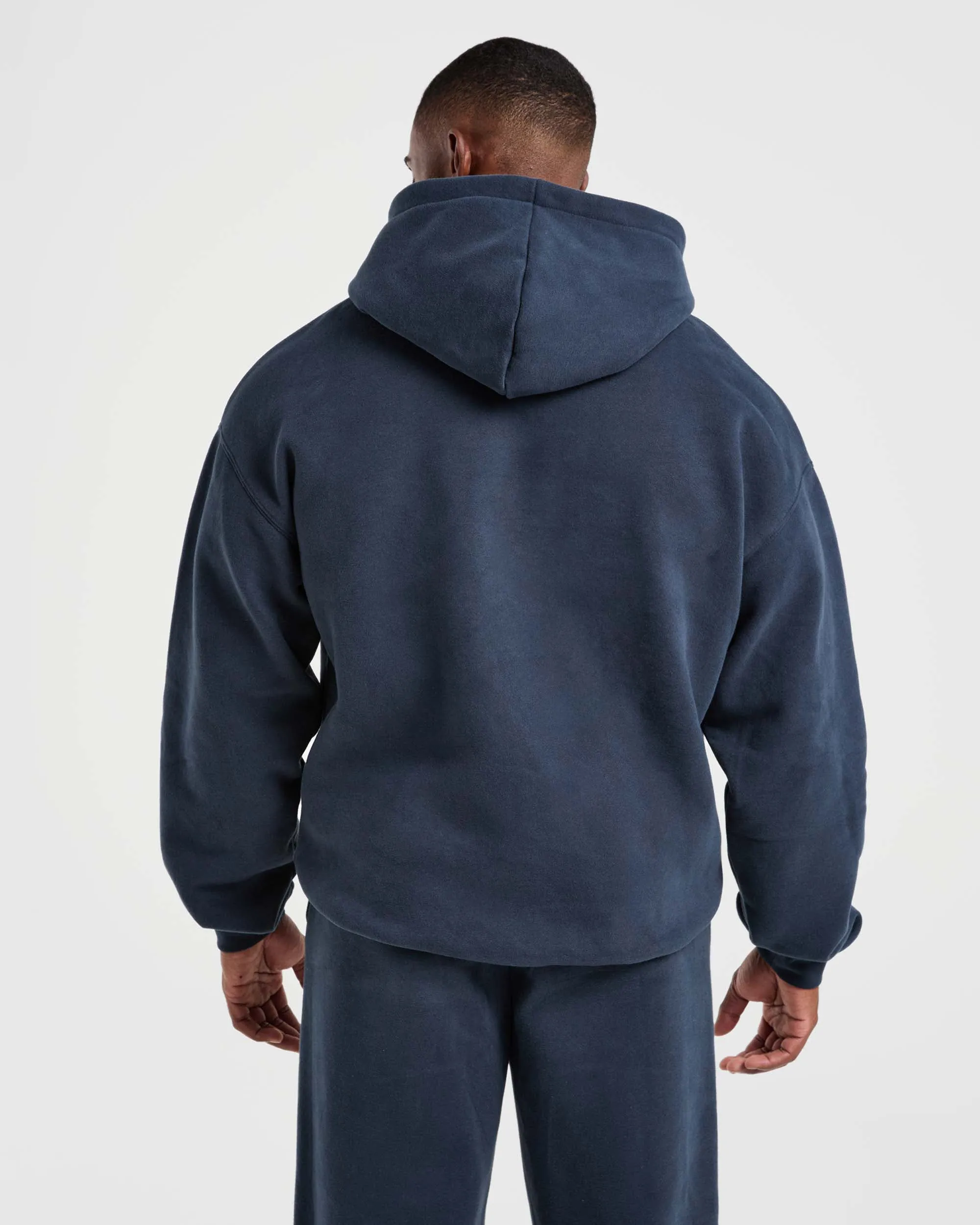 Academy Oversized Hoodie - Navy