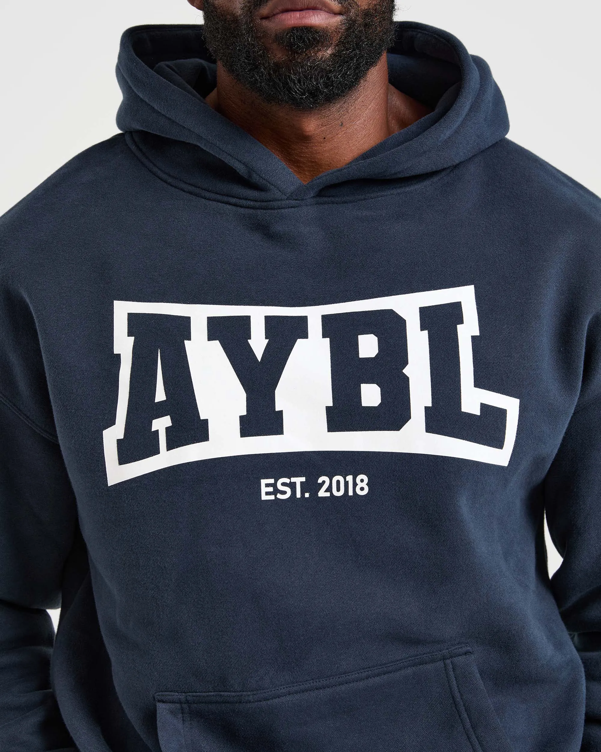 Academy Oversized Hoodie - Navy