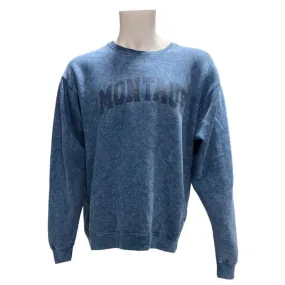 Adult Unisex Distressed Montauk Crewneck