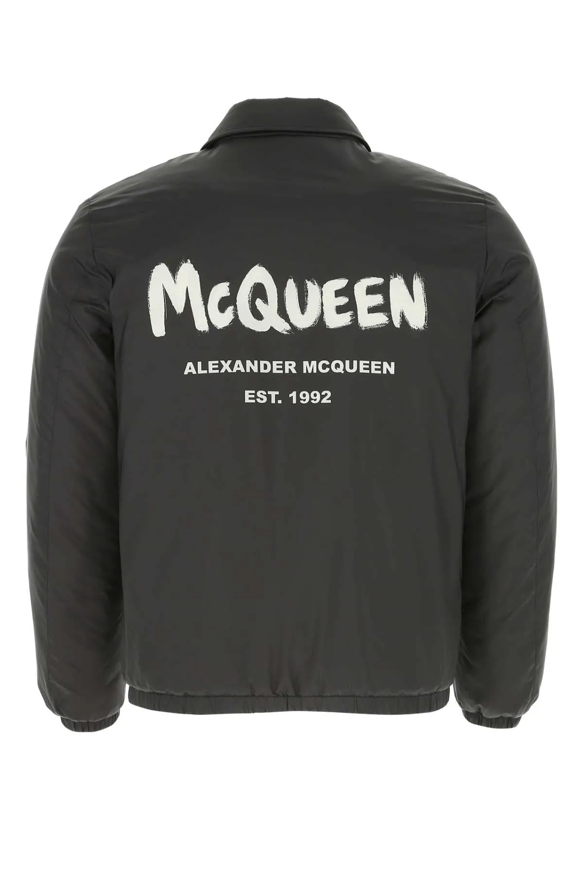 Alexander McQueen Graffiti Logo Bomber Jacket