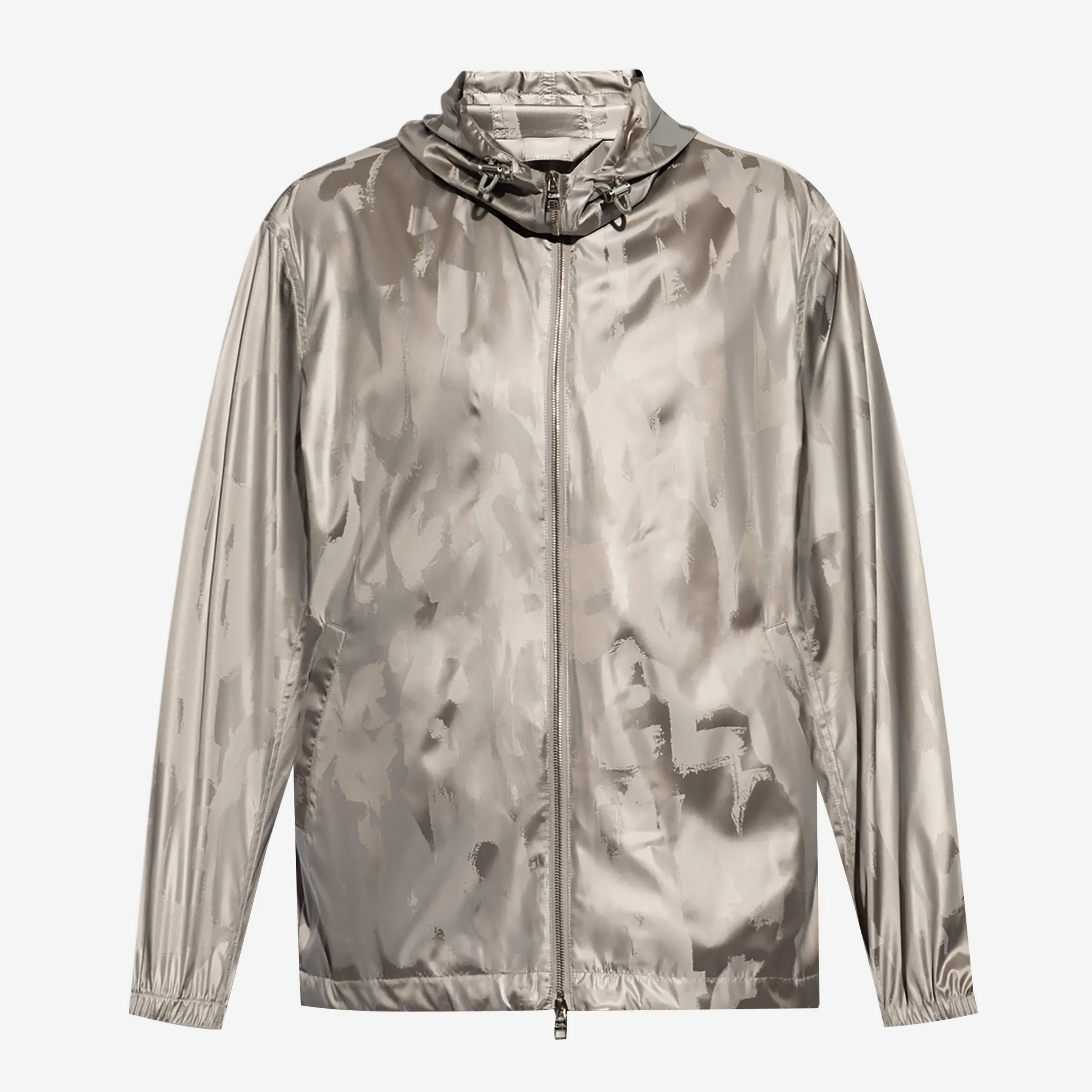 Alexander McQueen Graffiti Logo Print Technical Jacket