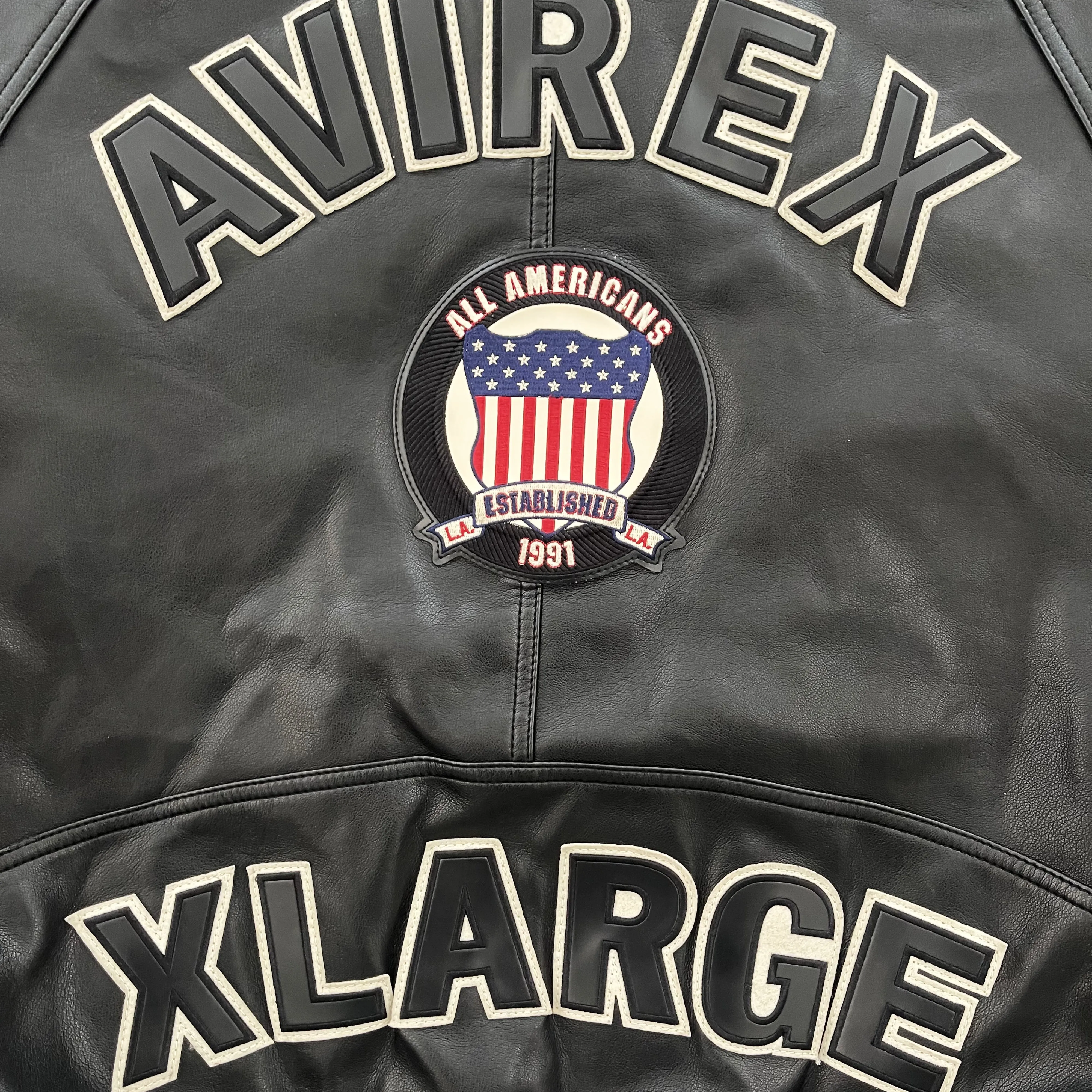 Avirex x XLARGE Icon Varsity Jacket - L