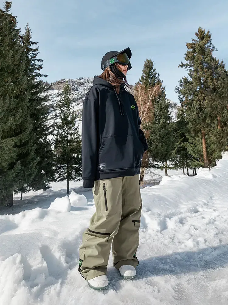 Baggy Snowboard Trousers Unisex Cargo Ski Pants