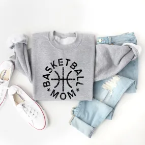 Basketball Mom Distressed | Sweatshirt