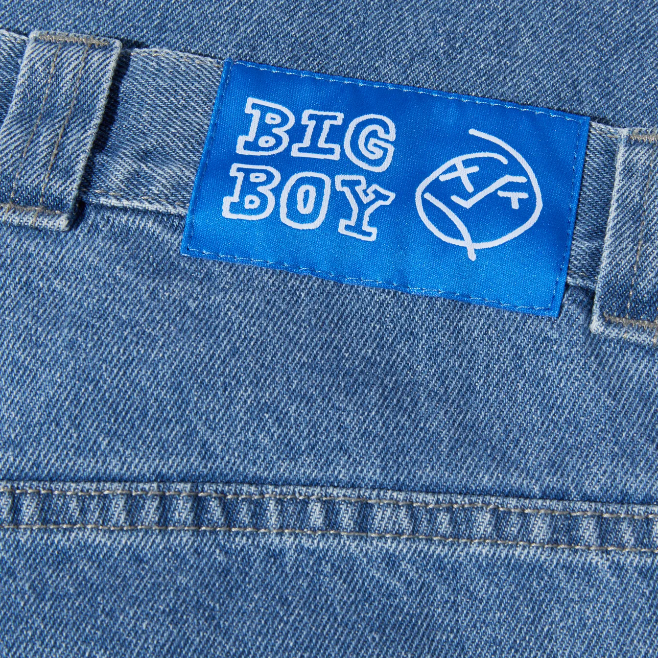 Big Boy Pants - Mid Blue