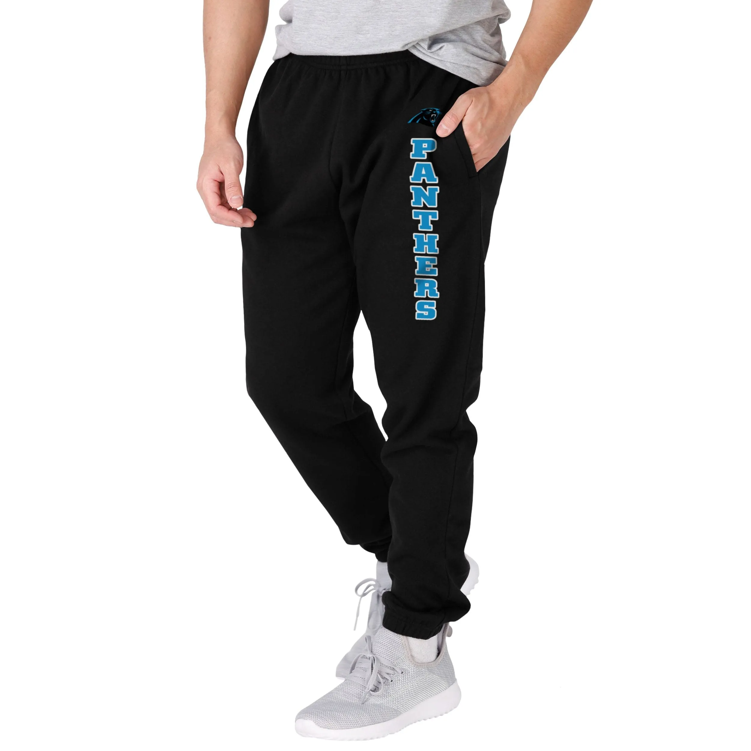 Carolina Panthers NFL Mens Team Color Sweatpants