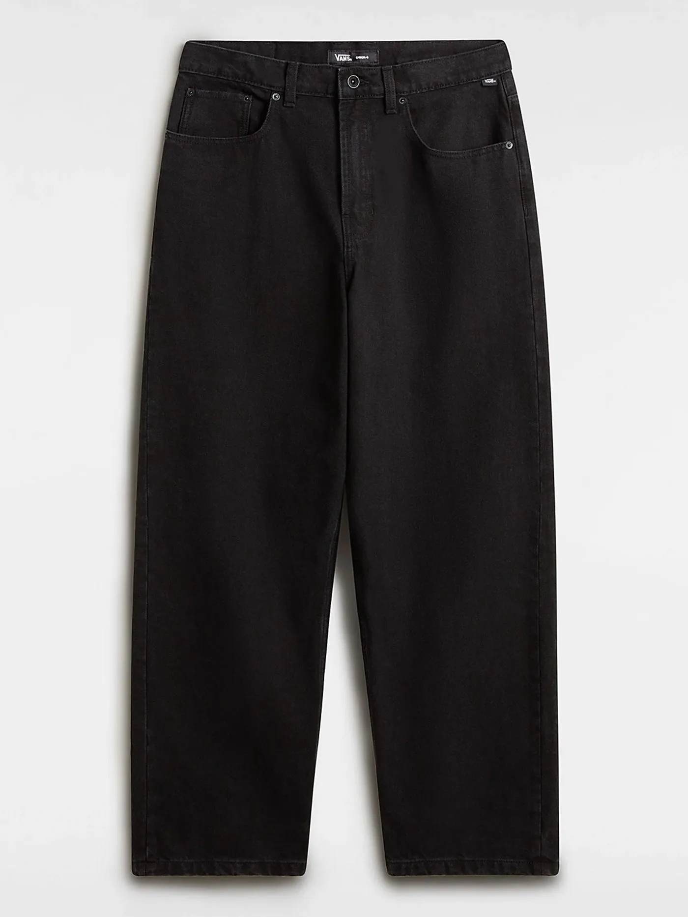 Check-5 Baggy Black Jeans