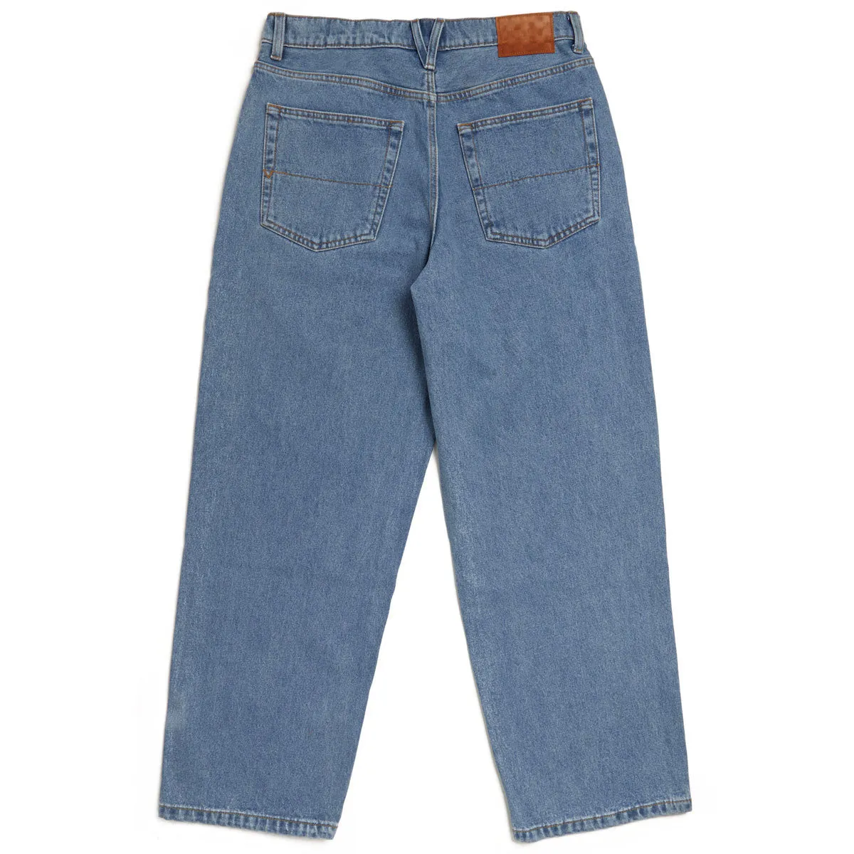 Check-5 Baggy Denim Pants - Stonewash Blue