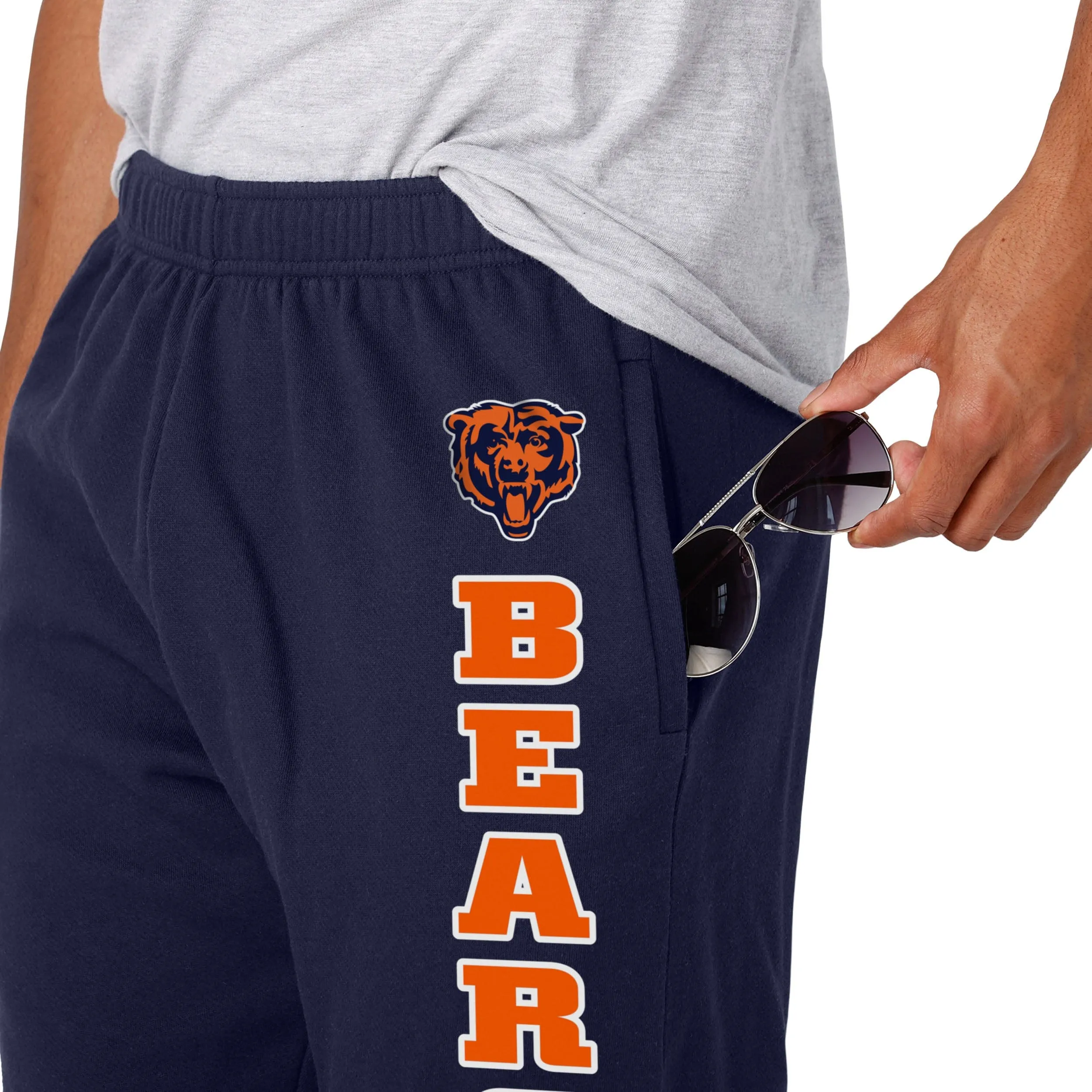 Chicago Bears NFL Mens Team Color Sweatpants