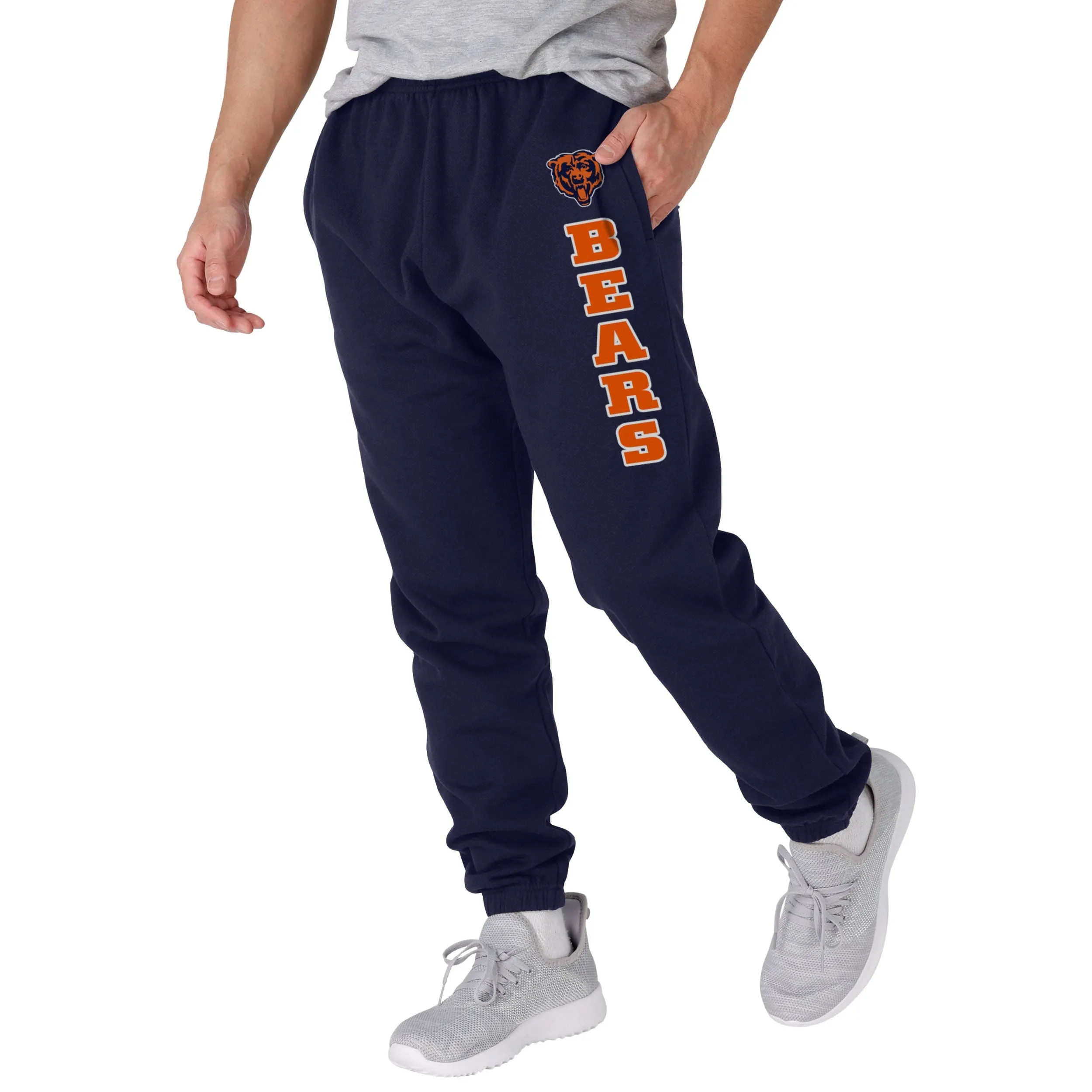 Chicago Bears NFL Mens Team Color Sweatpants