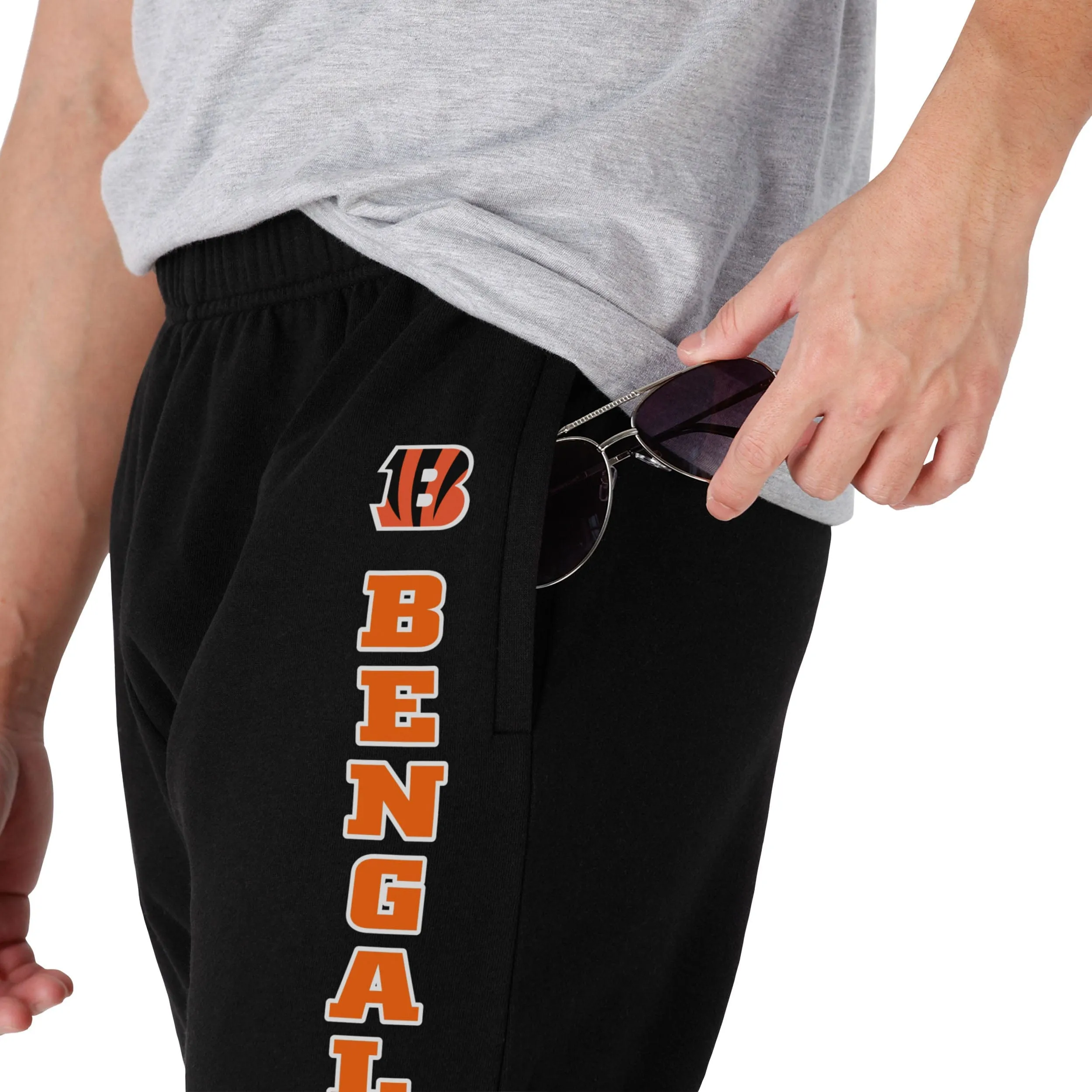 Cincinnati Bengals NFL Mens Team Color Sweatpants