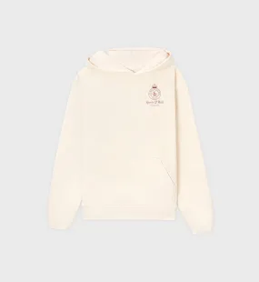 Crown Hoodie - Cream/Merlot