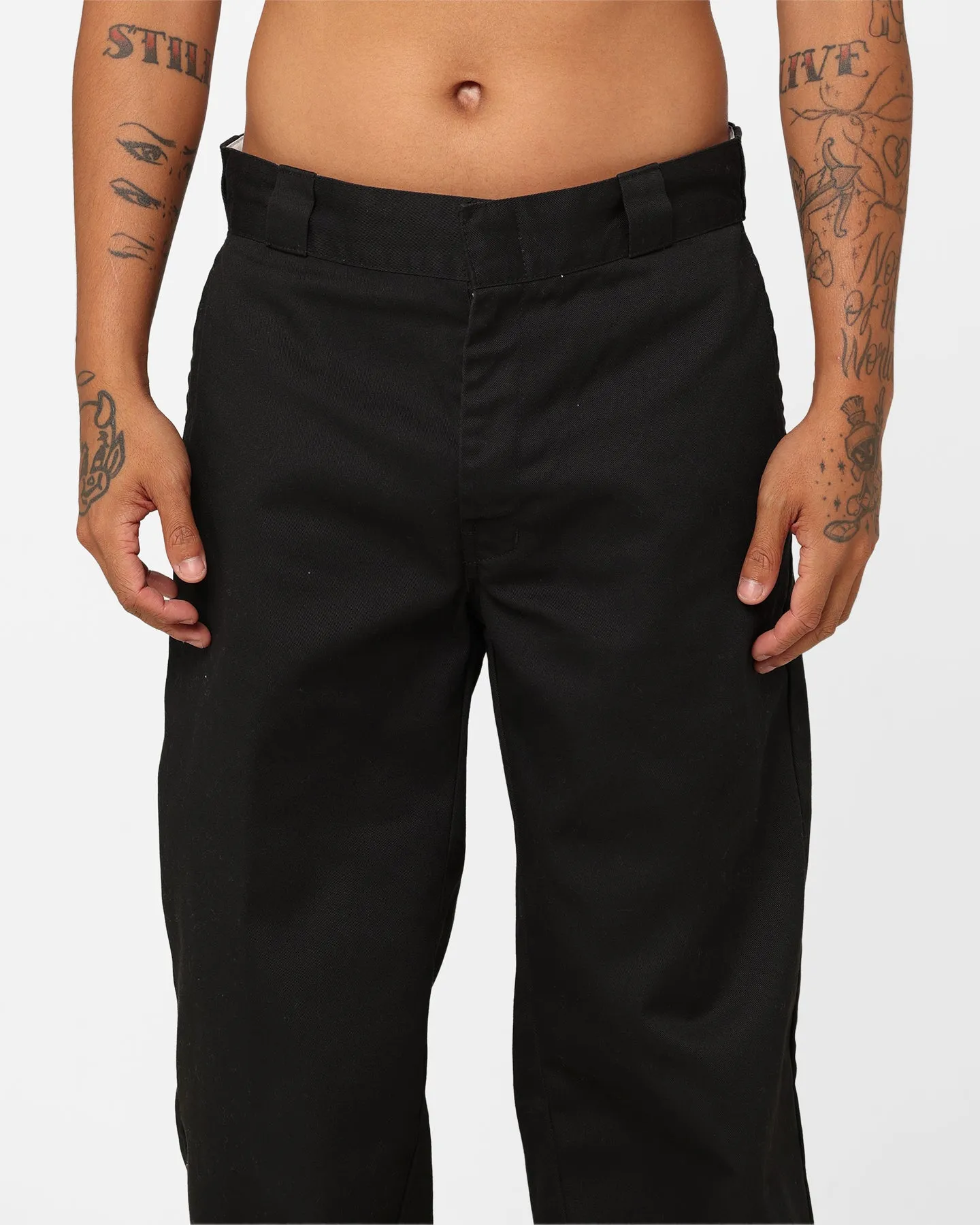 Dickies 852AU Loose Fit Washed Pants Black