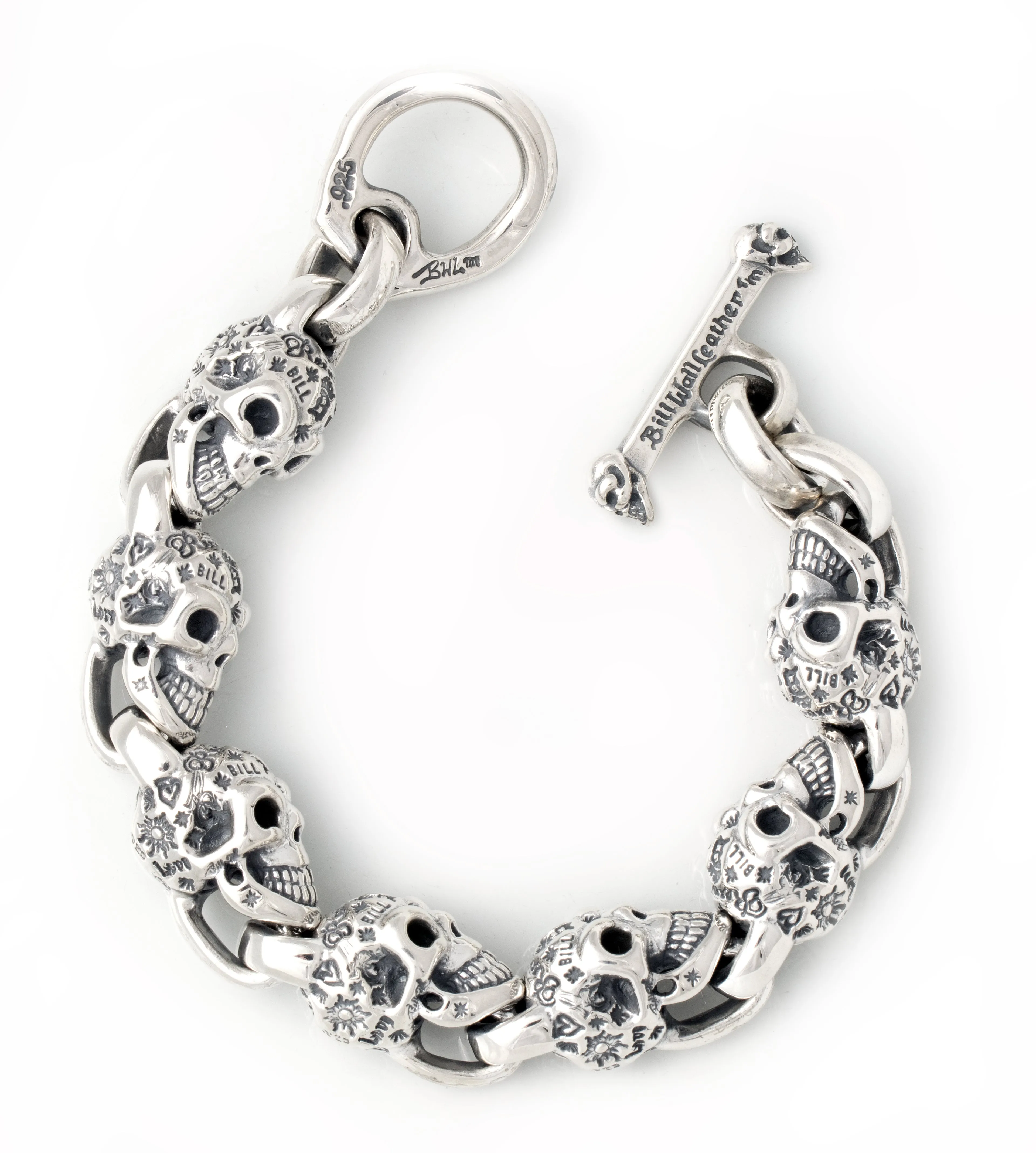 Graffiti Vintage Skull Bracelet