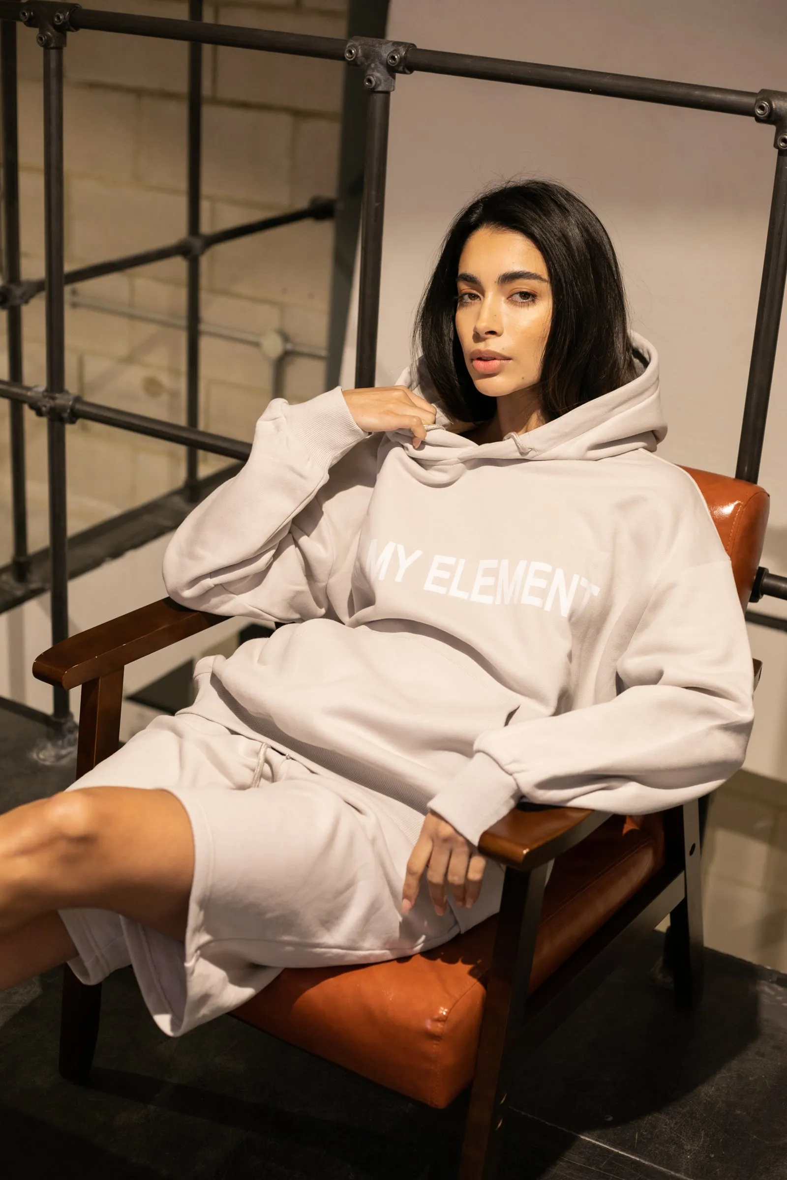 In My Element Mist Beige Hoodie