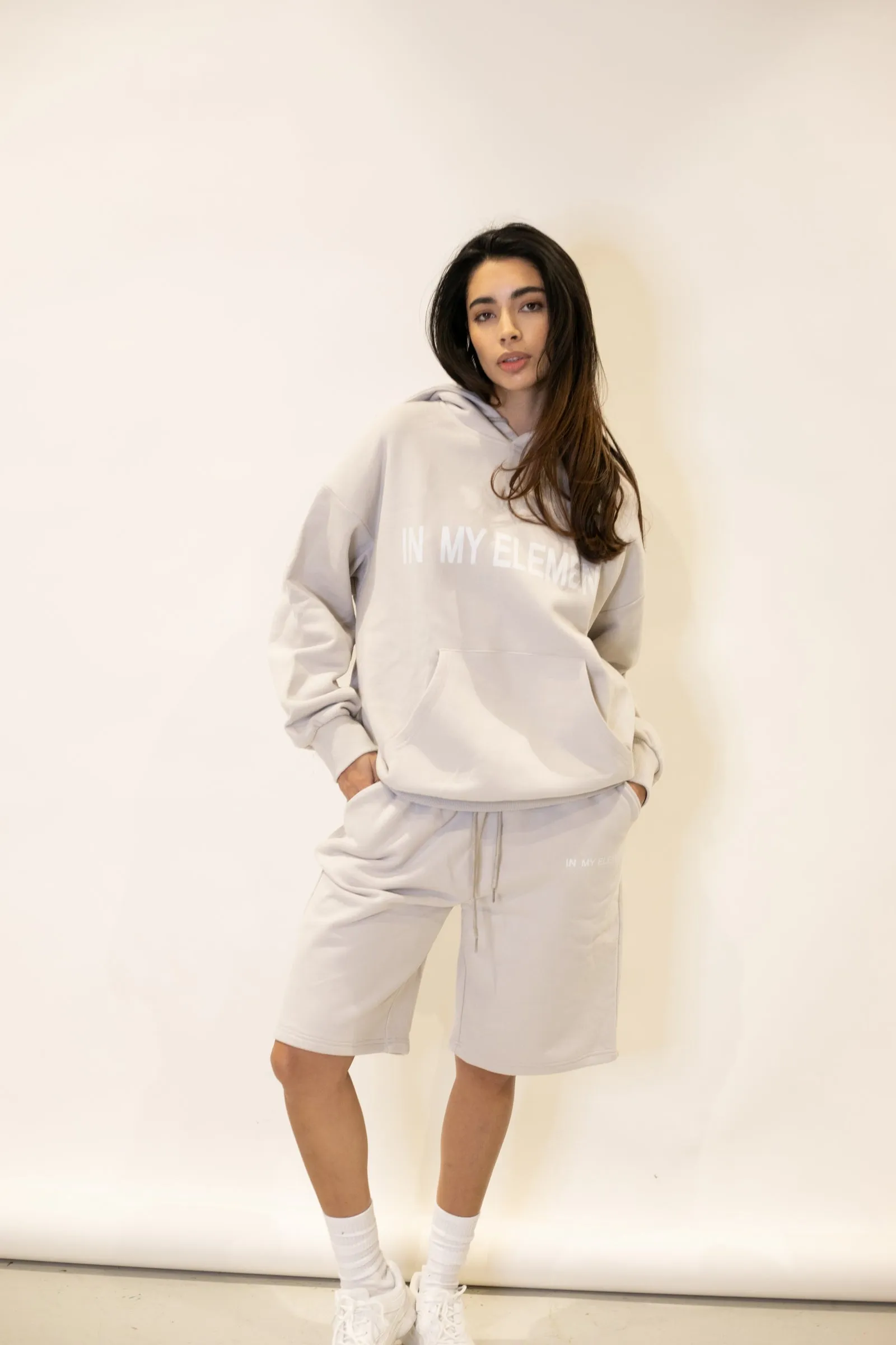 In My Element Mist Beige Hoodie