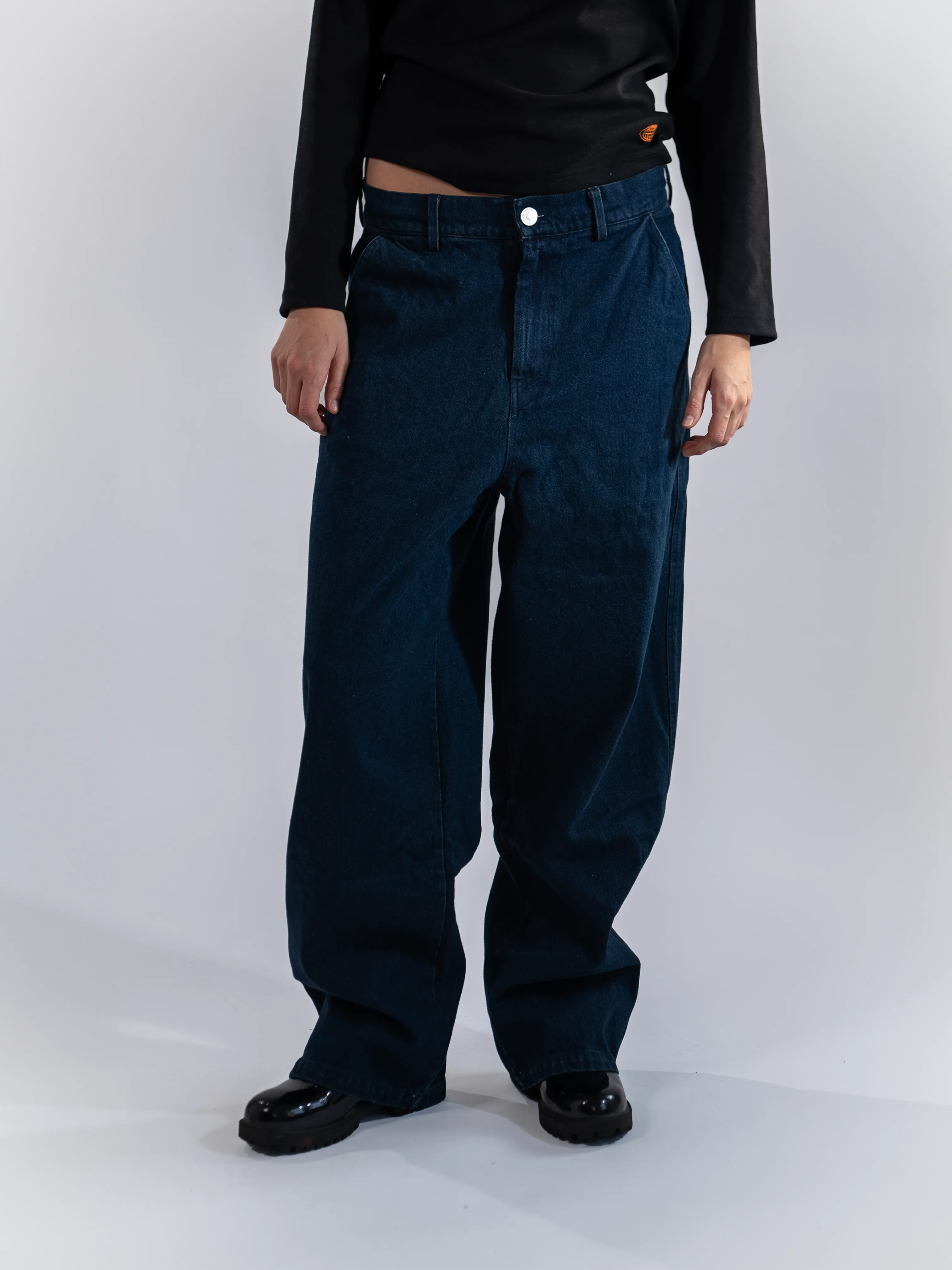 Indigo Baggy Jeans