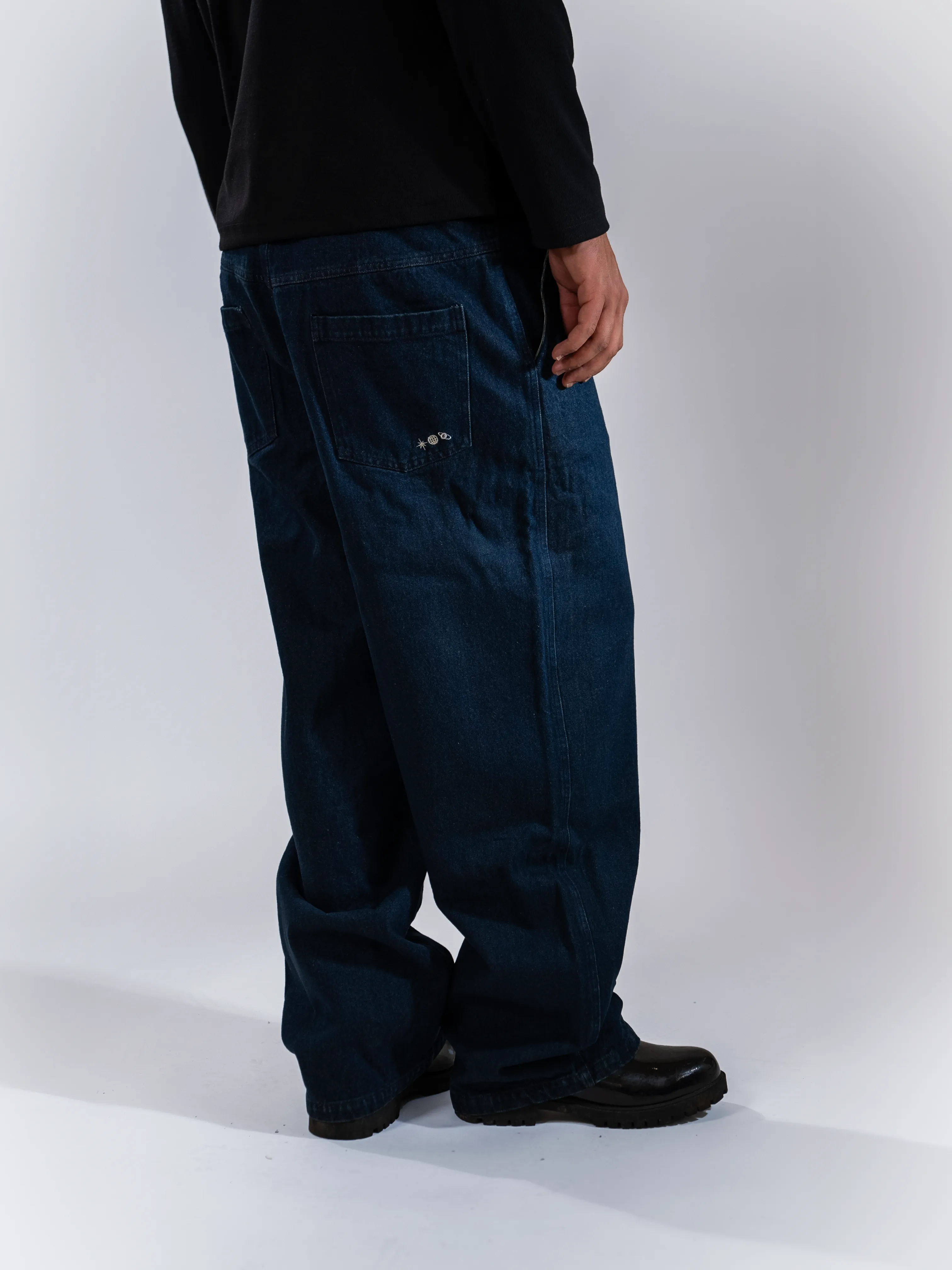 Indigo Baggy Jeans