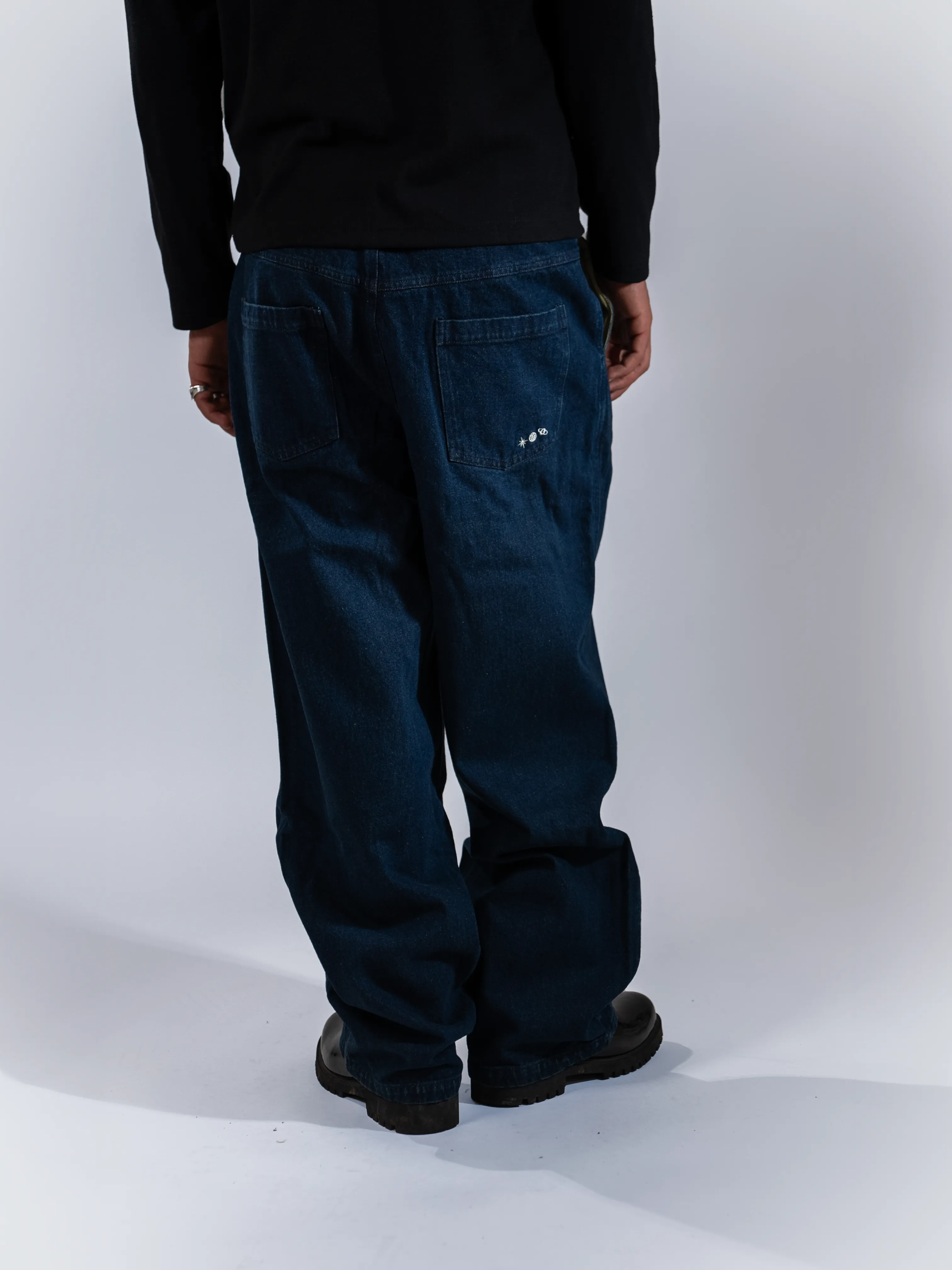 Indigo Baggy Jeans