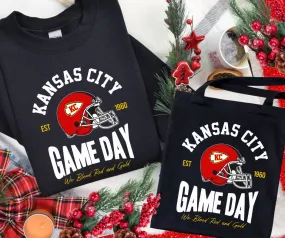 Kansas City Game Day Multiple BLACK Styles (FINAL SALE)