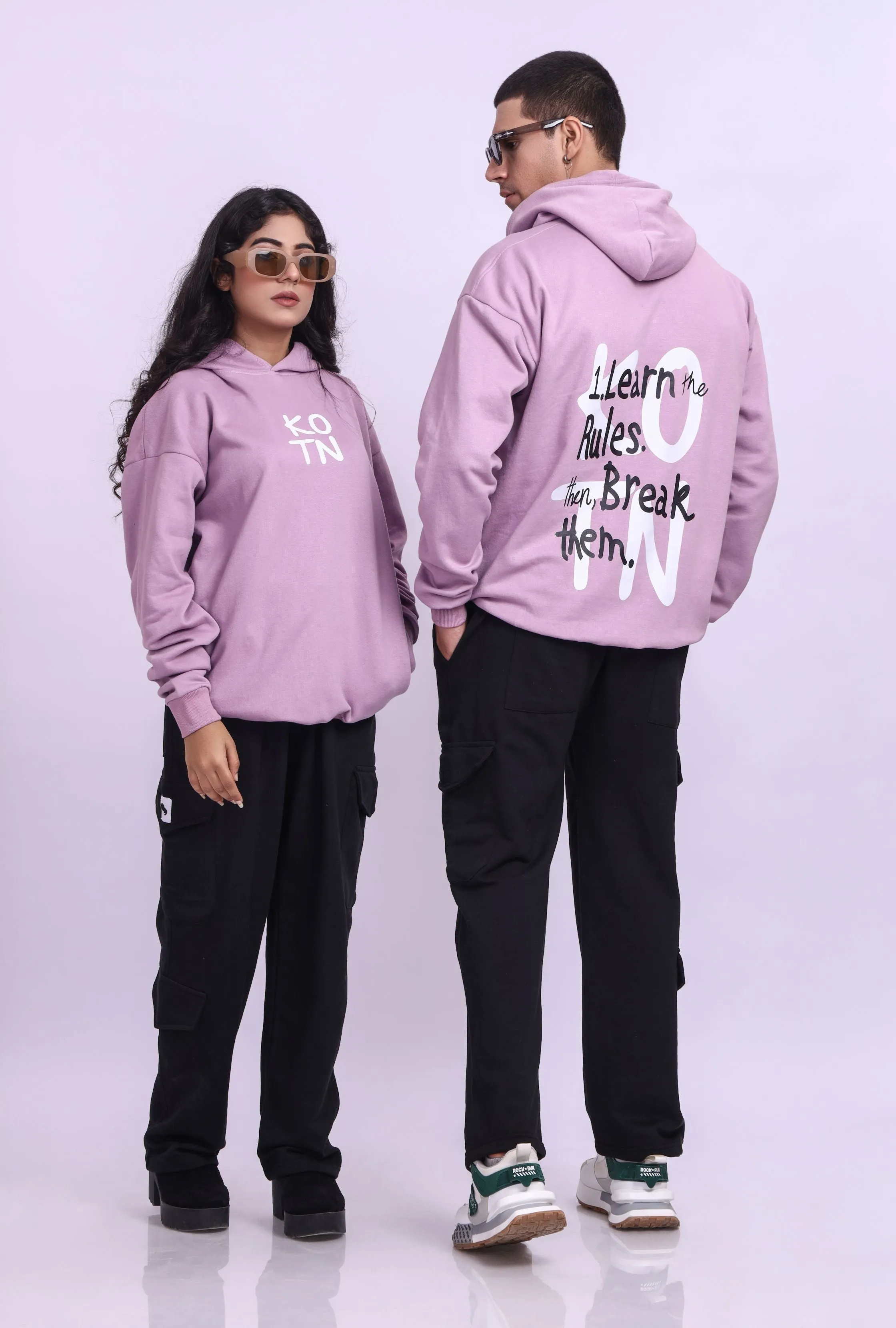 LEARN THE RULES OVERSIZED HOODIE