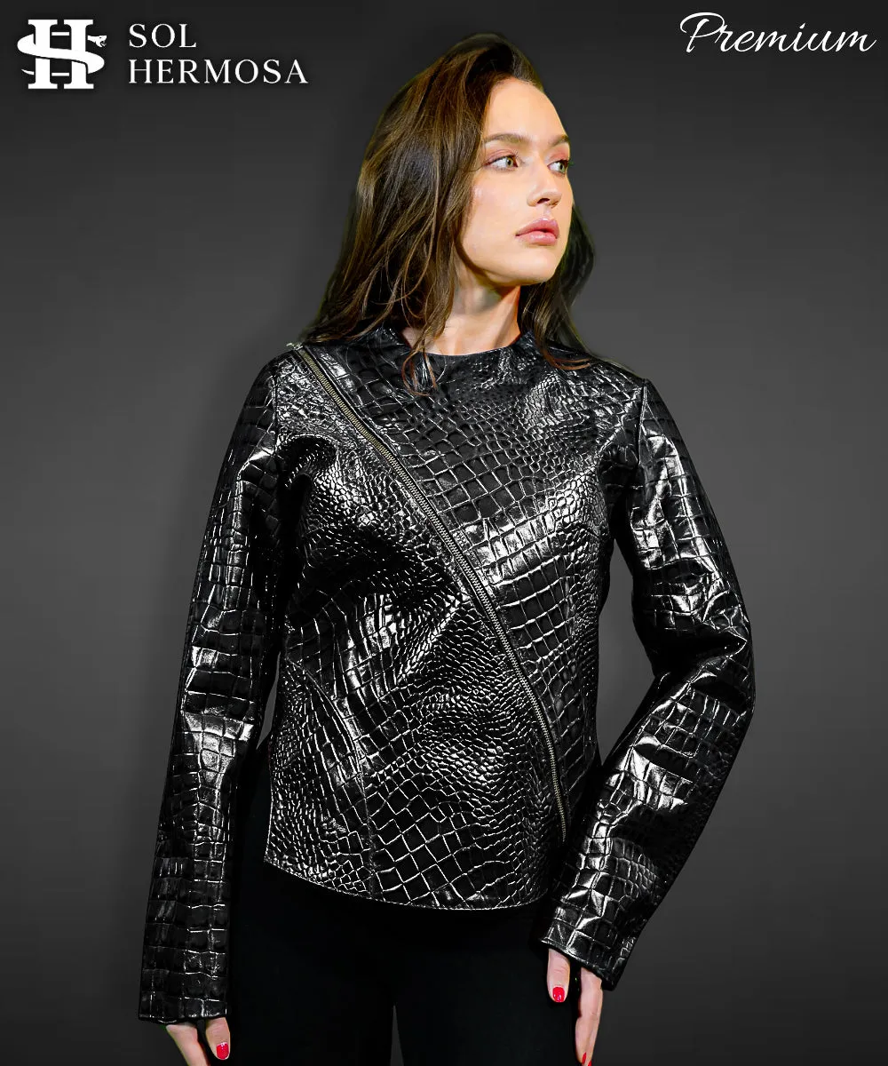 Leather Jacket For Women - Hera