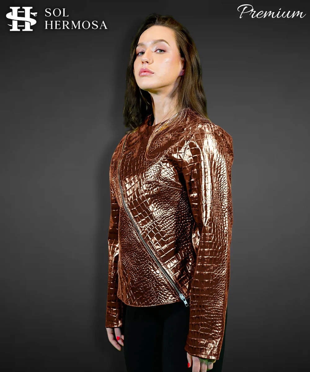 Leather Jacket For Women - Hera