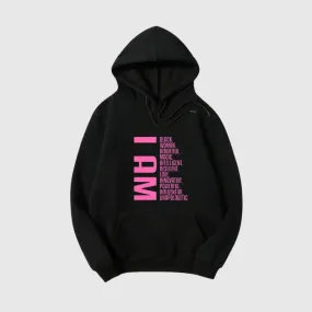 Letter Pattern Printed Hoodies