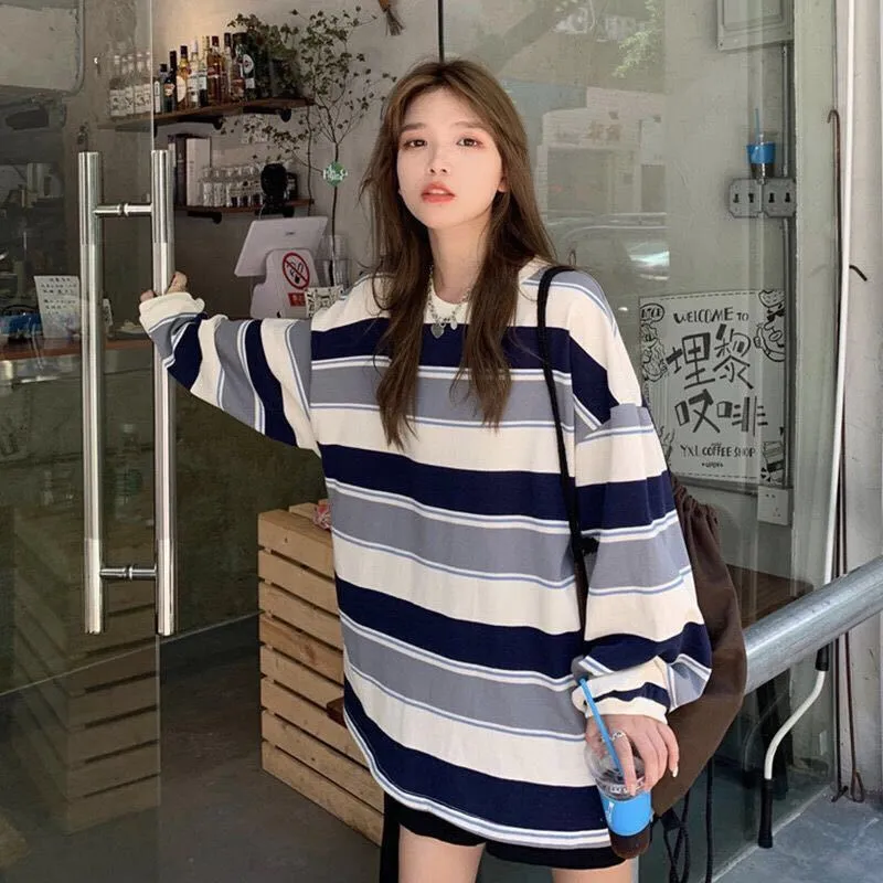 Long Sleeve Streetwear Oversized top