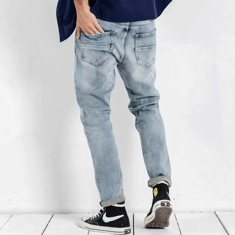 Men's Autumn Ripped Jeans