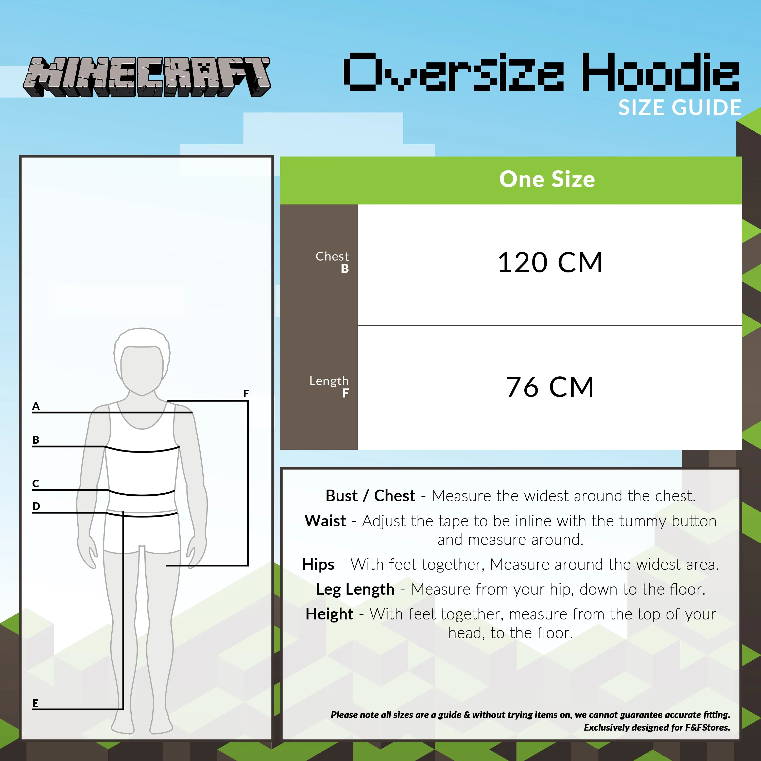 Minecraft Hoodie for Kids, Oversized Blanket Hoodie Boys Girls, Minecraft Gifts