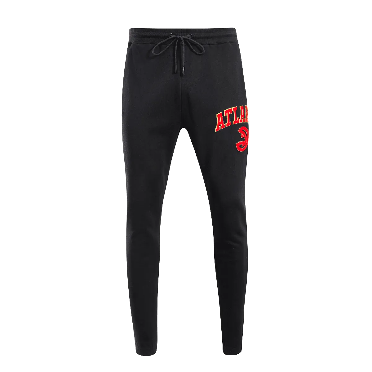 NBA ATLANTA HAWKS STACKED LOGO MEN'S SWEATPANT (BLACK)