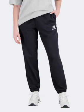 New Balance Essential Stacked Women Lifestyle Pant Black