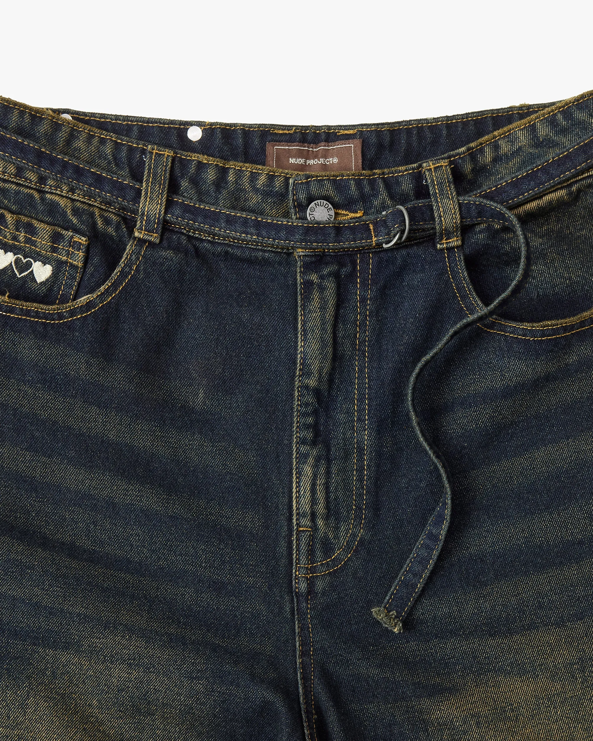 OLD BAGGY DENIM PANTS LIGHT WASH