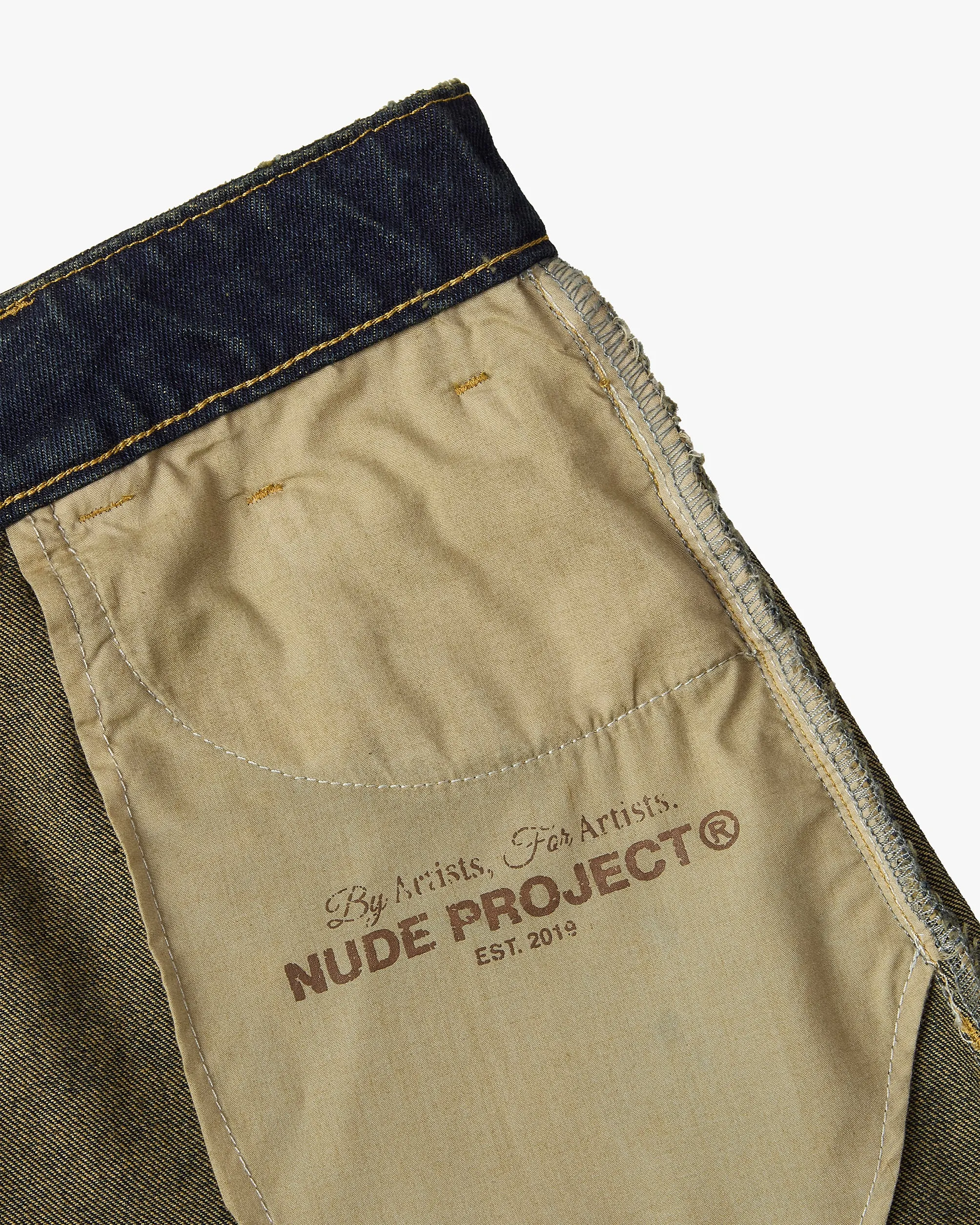 OLD BAGGY DENIM PANTS LIGHT WASH