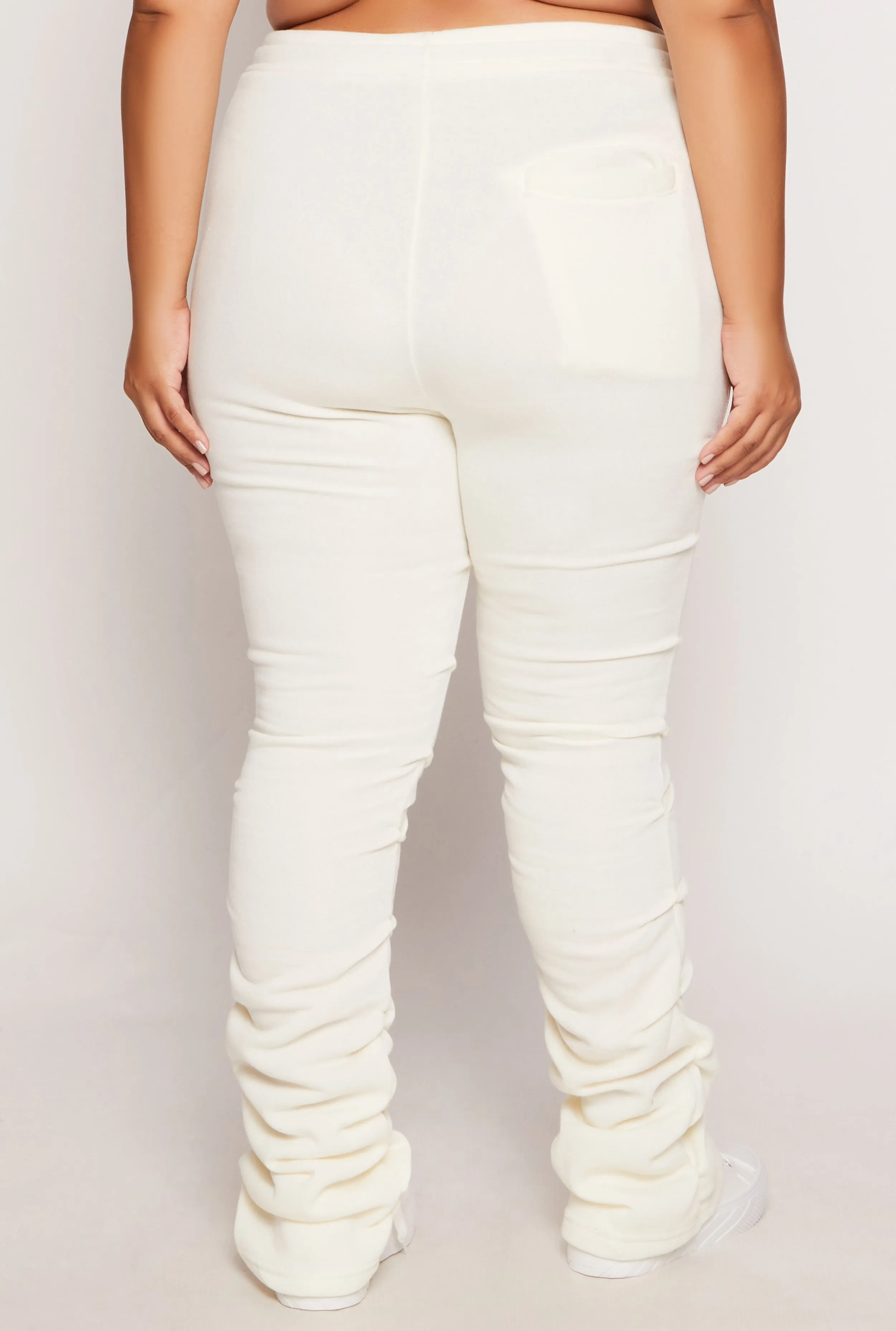 Plus Size Stacked Sweatpants