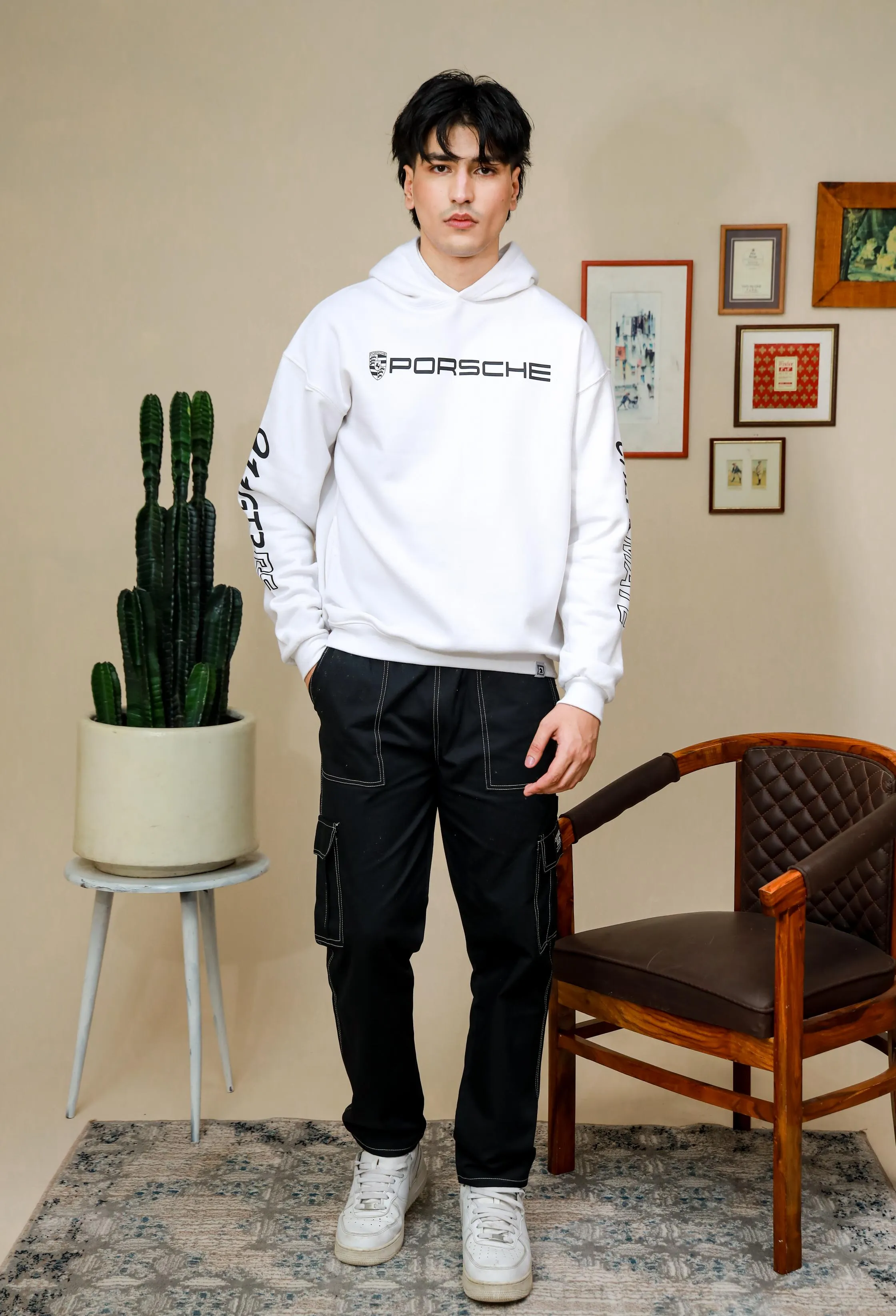 PORSCHE OVERSIZED HOODIE