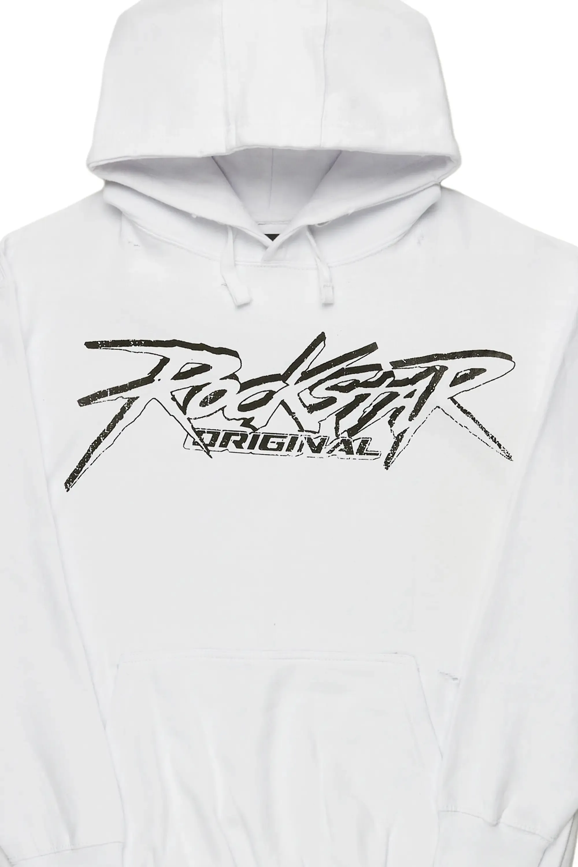 Raishas White Oversized Hoodie