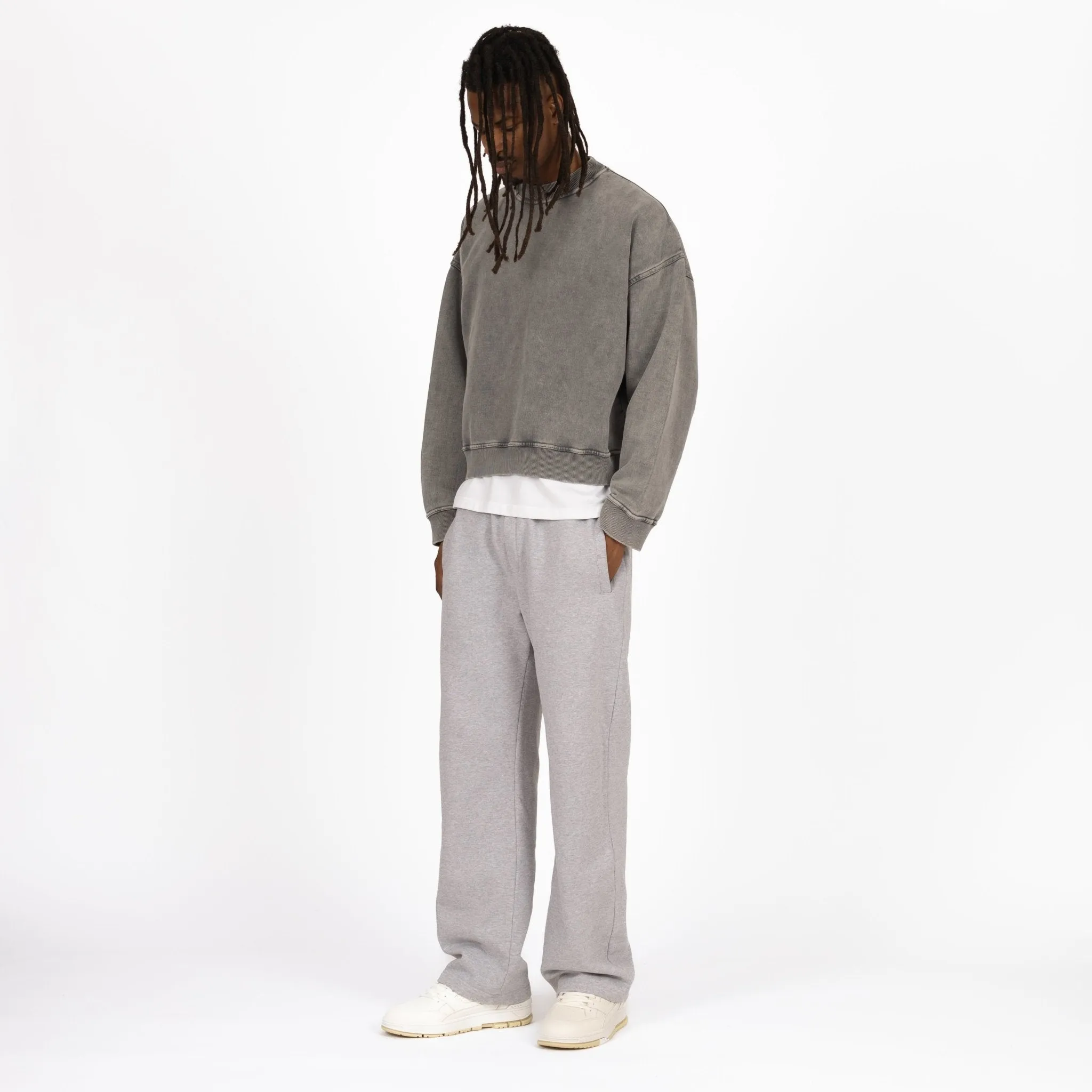 Relaxed Sweatpant - Light Marl Grey