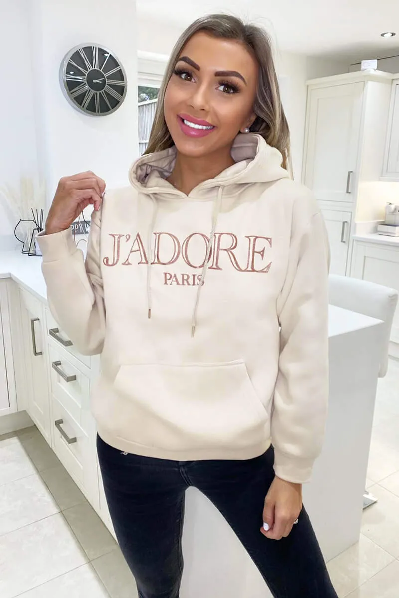 Stone Jadore Oversized Hoodie