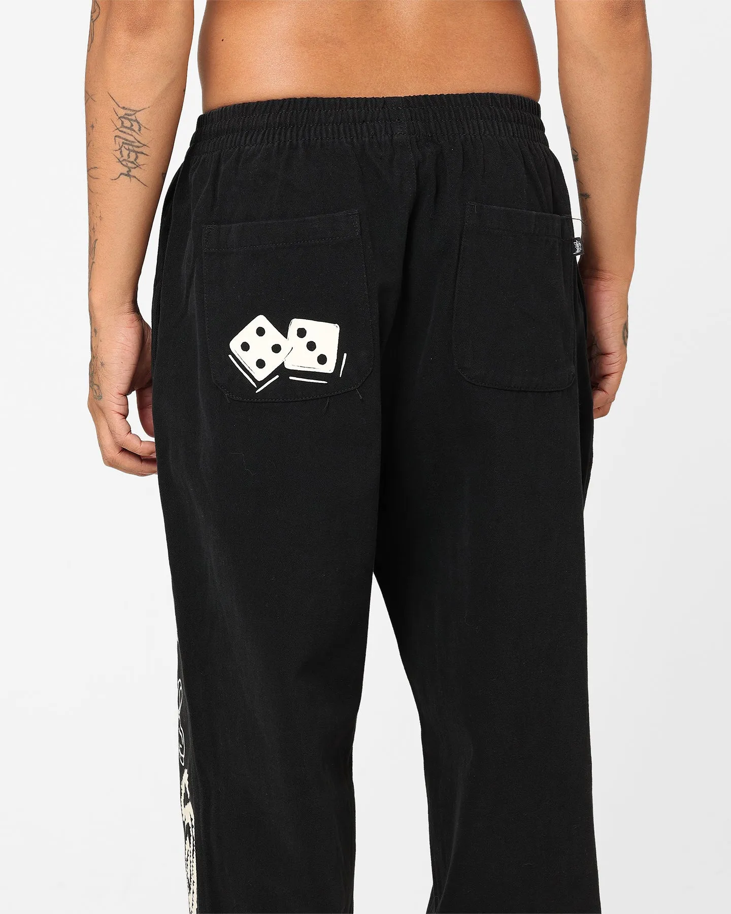 Stussy Icon Beach Pants Black