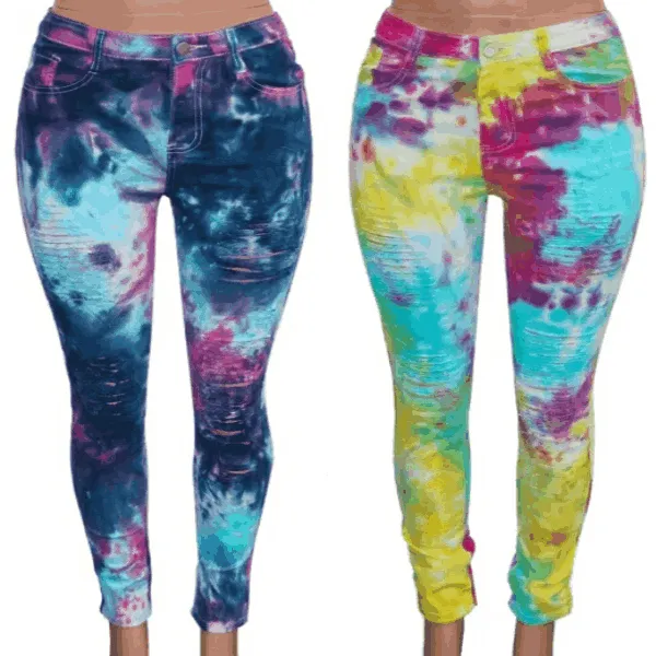 Tie Dye Jeans