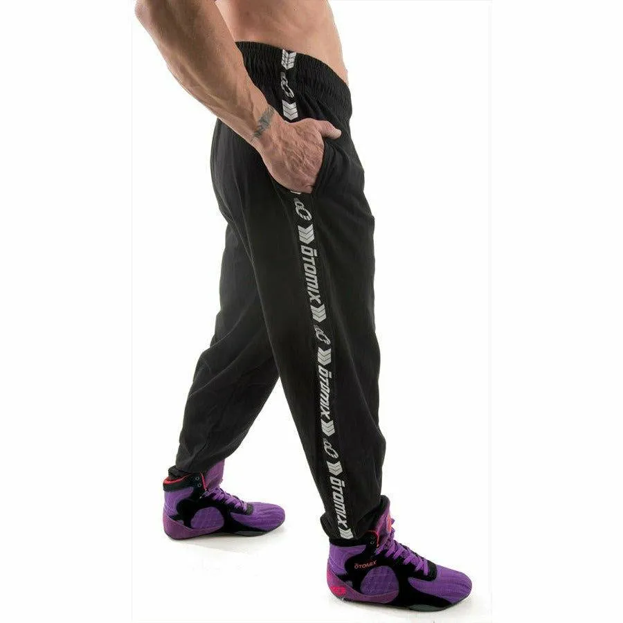 Weightlifting Signature Stripe Workout Black Baggy Gym Pants